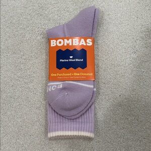 Bombas Lavender Merino Wool Socks